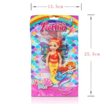 Poup&eacute;e Sir&egrave;ne en sachet cadeau (24 pi&egrave;ces)