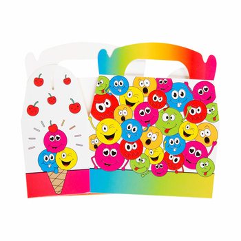 Bo&icirc;te &agrave; Friandises Smiley 12x12.5x6 cm (12 pcs)