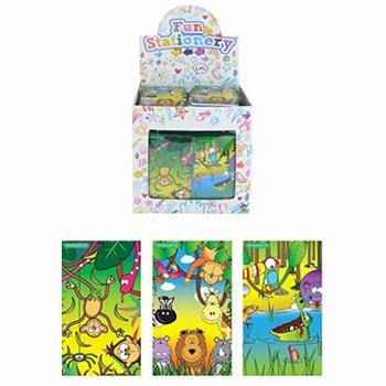 Carnets 'Animaux de la Jungle' en Présentoir (168 pièces)