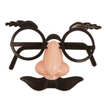 LUNETTES DE F&Ecirc;TE ENFANT AVEC MOUSTACHE (12 pcs.)
