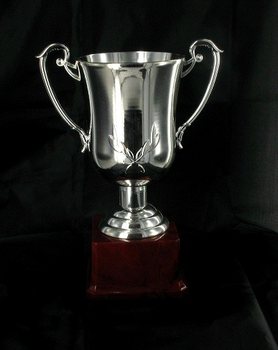 Coupe Argent&eacute;e - Grande (23 cm)