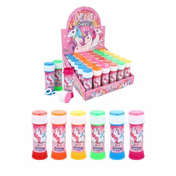 BULLES DE SAVON - LICORNE - 50ML EN PRÉSENTOIR (36 pcs.)