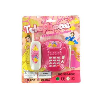 TÉLÉPHONE POUR ENFANTS AVEC MUSIQUE (6 pcs)