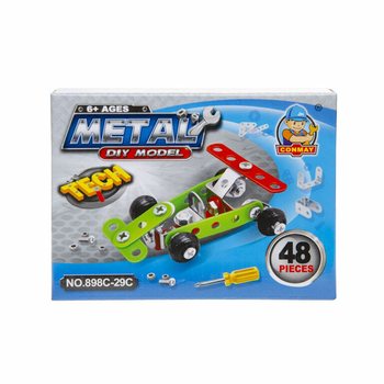 Kit de construction de voiture de course en m&eacute;tal (Pr&eacute;sentoir 24 pcs)