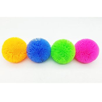 Balle Puffer en Bo&icirc;te Cadeau - 6cm - En Bo&icirc;te et Pr&eacute;sentoir (24 pcs)
