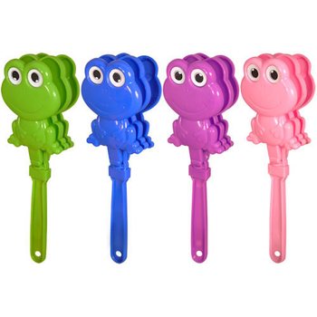 MAINS D'APPLAUDISSEMENT MODÈLE : GRENOUILLES JOYEUSES (12 pcs)
