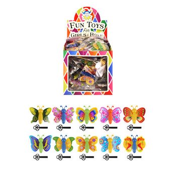 Papillons Lanceurs en Présentoir (60 pièces)