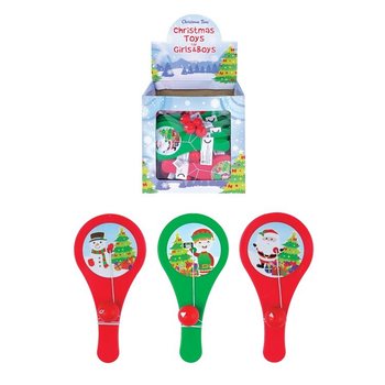 KERSTMIS - JEU DE RAQUETTE NOËL EN PRÉSENTOIR (96 pcs)