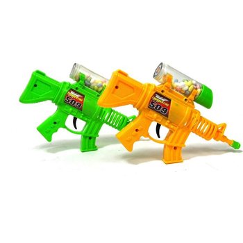 Pistolet Cr&eacute;celle avec Bonbons (12 pcs)