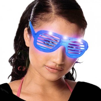 Lunettes Shutter Shades avec Éclairage LED (24 pcs)