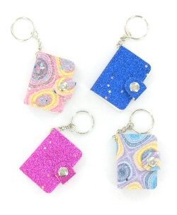 PORTE-CLÉS AVEC CARNET DE NOTES (12 pcs)