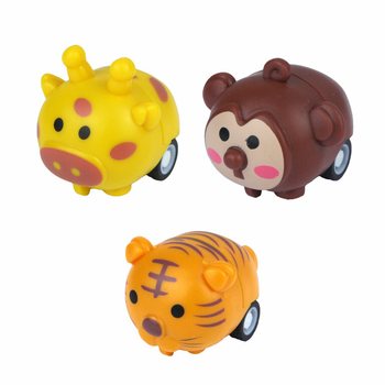 Animaux de la Jungle à Friction en Présentoir (48 pcs)