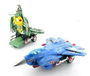 ROBOT F16 BUMP & GO - Avion de Chasse Transformable
