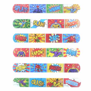 BRACELET CLAQUE - SUPER-HÉROS (120 pcs)