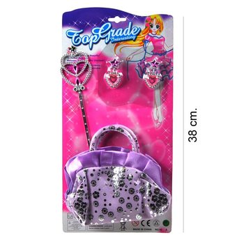 Coffret de jeu pour filles sur carte (6 pièces)