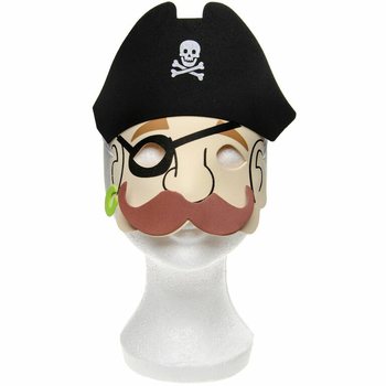 MASQUES DE PIRATE EN MOUSSE - GAR&Ccedil;ONS (60 pi&egrave;ces)