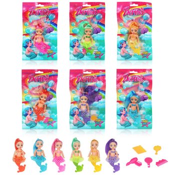 Poupée Sirène dans son Sac Cadeau - Couleurs Mixtes (24 pièces)