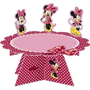 PRÉSENTOIR À GÂTEAUX DISNEY MINNIE MOUSE (2 pcs.)
