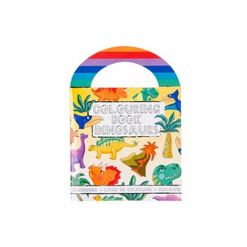Carnets de Coloriage Dinosaures avec Autocollants (48 pi&egrave;ces)