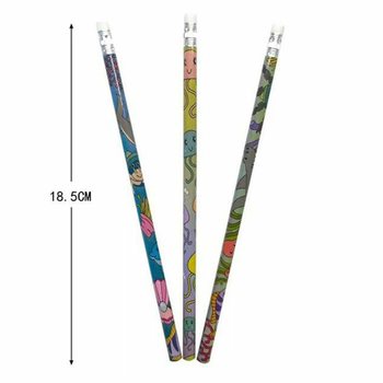 Crayons Animaux Marins avec Gomme (12 pi&egrave;ces)