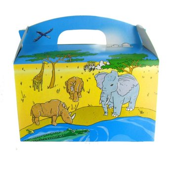 Bo&icirc;te Menu Enfant - SAFARI (50 pi&egrave;ces)