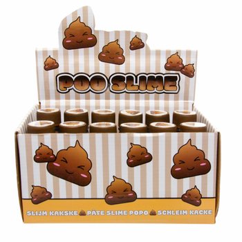 Slime Caca en Bouteille en Pr&eacute;sentoir (12 pcs)