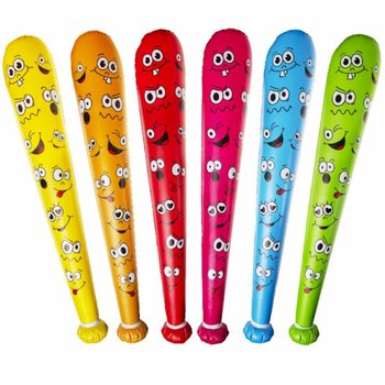 Batte Gonflable Smiley Géante - 85cm