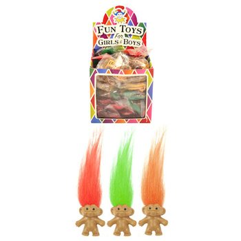 Figurines Trolls pour Pêche à la Ligne en Display (72 pcs)