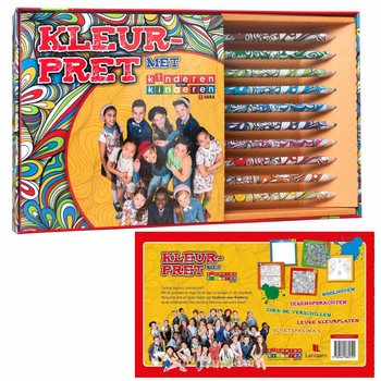 KINDEREN VOOR KINDEREN - Set de Coloriage et Dessin (6 pcs.)