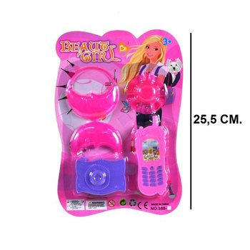Set de Beauté Beauty Girl sur Carte (6 pcs.)