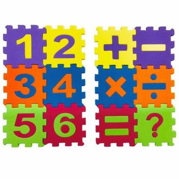 JEU DE PUZZLE DE CALCUL EN MOUSSE