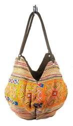 Sac Pouche B-FAIR Marron/Arc-en-ciel (1 pc)