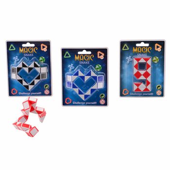 MAGIC SNAKE - PUZZLE 3D SERPENT SUR CARTE (24 pcs)