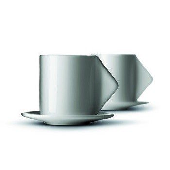MENU - Set de 2 Tasses à Espresso Bone China (1 set)