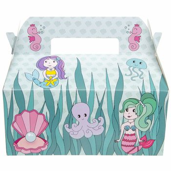 Boîte Menu Enfant Sirène - 22,5 x 12 x 9,5 cm (24 pièces)
