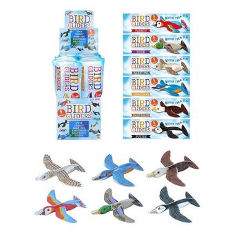 Avions en Mousse Oiseaux en Présentoir (48 pcs.)
