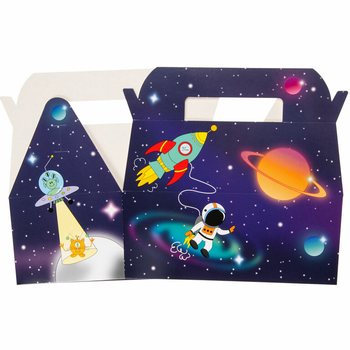 Bo&icirc;tes Menu Enfant Espace / Space - 22,5 x 12 x 9,5 cm (24 pcs)