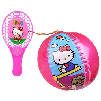 Set Ballon de Plage avec Élastique Hello Kitty (12 pièces)