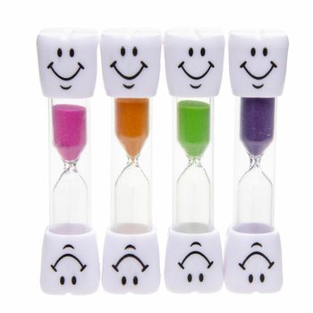 Sablier de brossage de dents - 3 minutes - Forme dent (50 pièces)