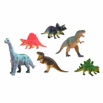 ANIMAL WORLD - Coffret de Dinosaures (6 Figurines)