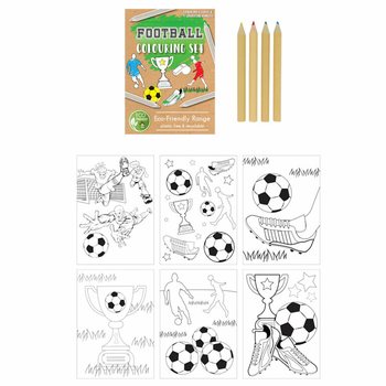 Kit de dessin football &Eacute;CO-RESPONSABLE (25 pi&egrave;ces)