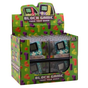 CONSOLE DE JEU BLOCK - COULEURS MIXTES - EN PRÉSENTOIR (12 pcs)