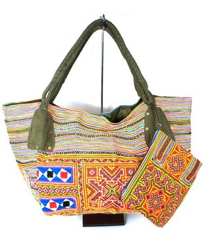 Sac B-FAIR Brocante Grand Vert (1 pc)