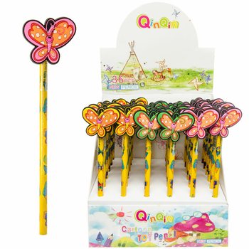 Crayons Papillon sous Présentoir (36 pcs)