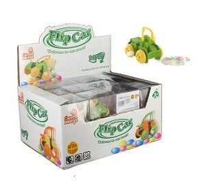 VOITURE À FRICTION AVEC BONBONS (24 pcs)