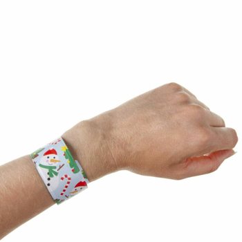 Bracelets Slap de No&euml;l - Mix (36 pi&egrave;ces)