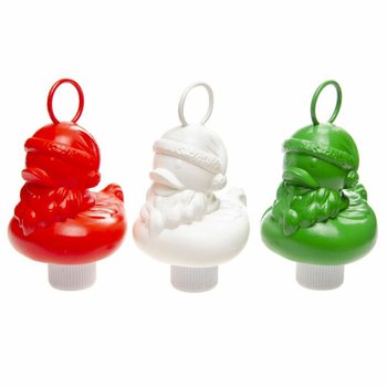 Canards de P&ecirc;che de No&euml;l XMAS DUCKZ - 12 CM (15 pcs)