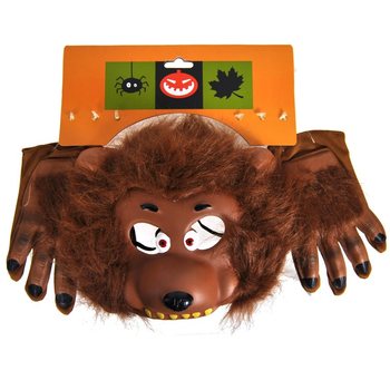 Masque de Loup avec Gants (6 pcs)