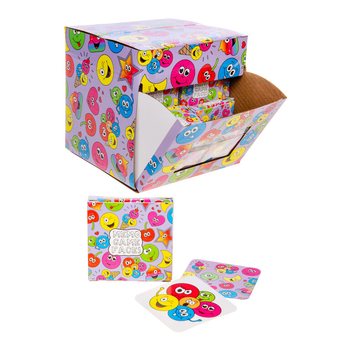 PETITS JEUX DE MÉMOIRE - MODÈLE : SMILEY EN PRÉSENTOIR (60 pcs.)