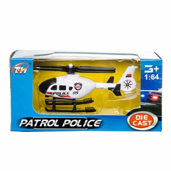 MIX V&Eacute;HICULES DE POLICE EN M&Eacute;TAL EN PR&Eacute;SENTOIR (36 pcs)